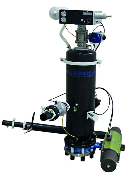 Behaelter mit Aussenbeschichtung