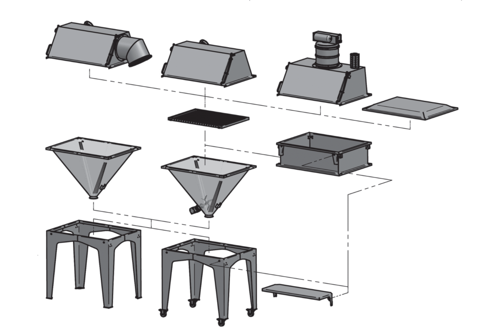 modular design of the RNT 180