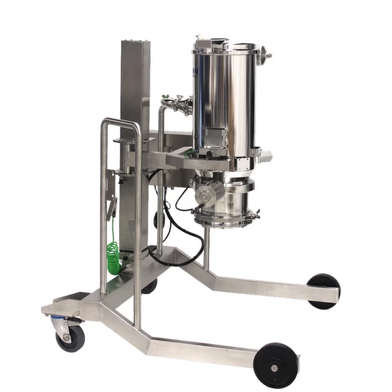 Trolley met vacuümtransportband