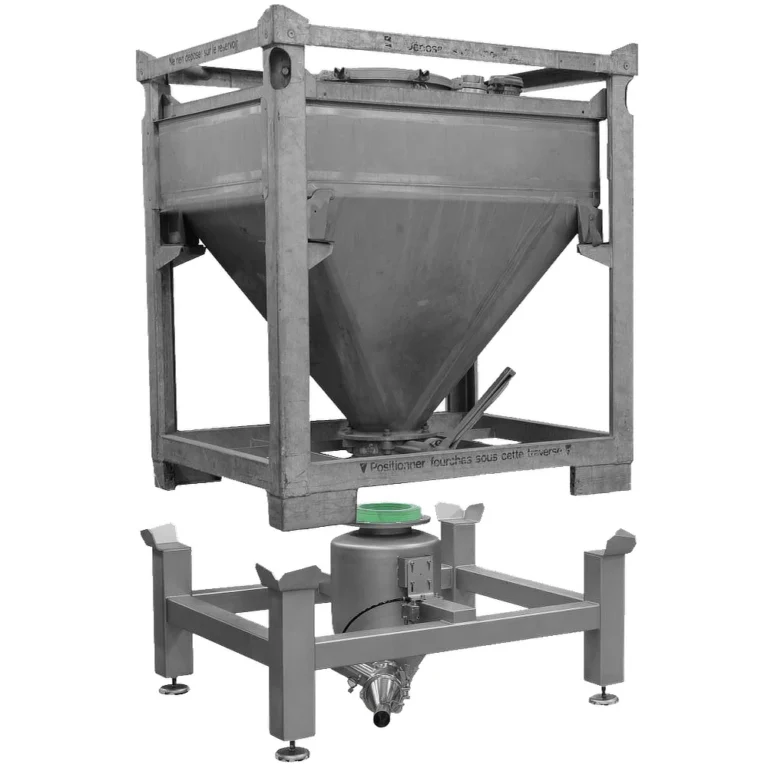 IBC docking station met container