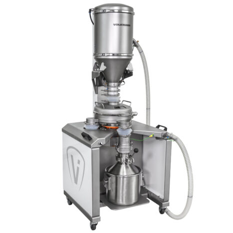 PowTReX basic für die Siebung und Aufbereitung bzw. Rückgewinnung und Recycling von Metallpulver