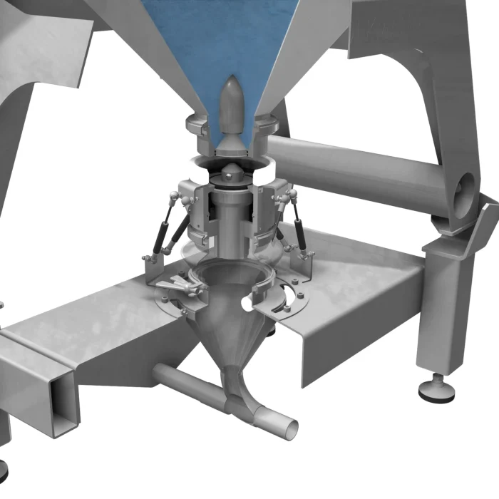 VIAS-Ventil, Kupplungsstücke getrennt